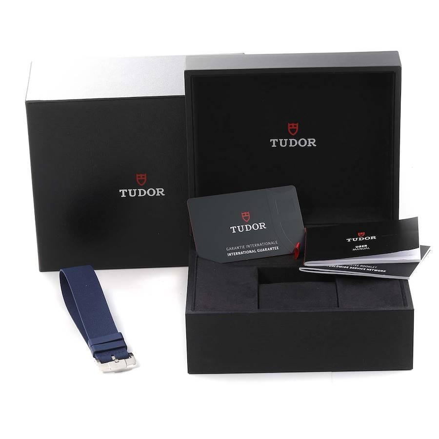 Tudor Pelagos FXD Blue Dial Automatic Titanium Mens Watch 25707 Unworn 4
