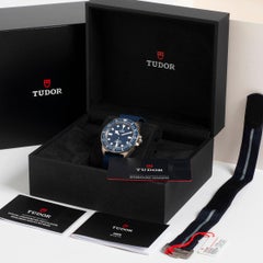 Tudor Pelagos FXD ref 25707B, 42mm titanium case, textile strap. Full Set, 2022