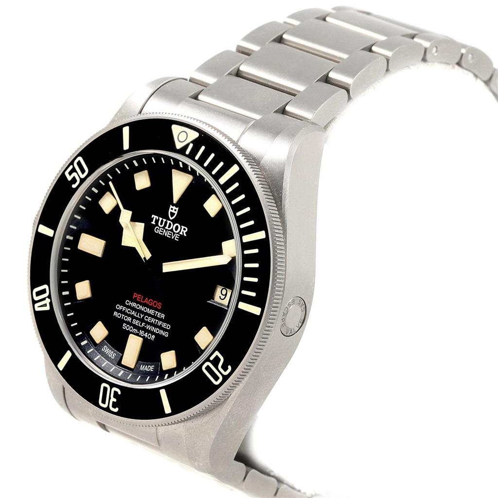 Men's Tudor Pelagos LHD Titanium Steel Men’s Watch 25610