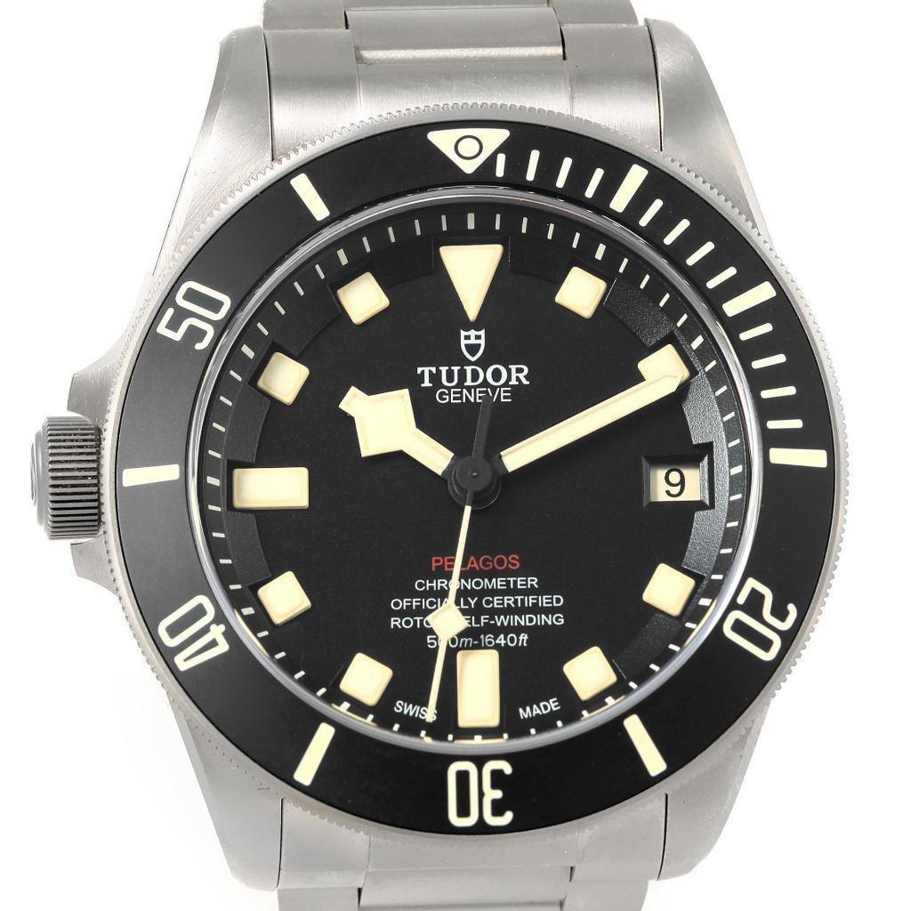 Tudor Pelagos LHD Titanium Steel Men's Watch 25610