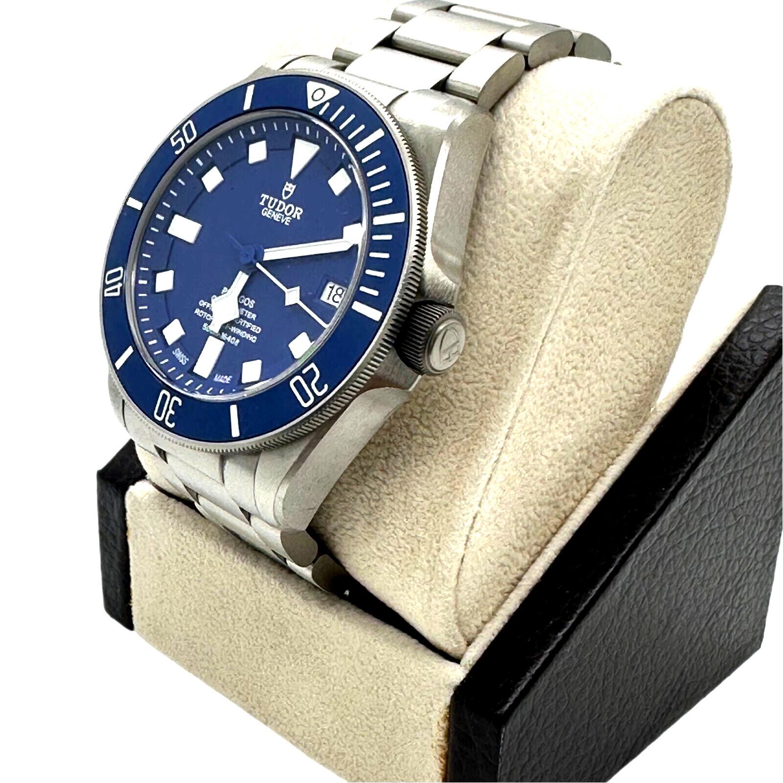 Tudor Pelagos Titan 25600TB Blaues Zifferblatt Box Papier 6