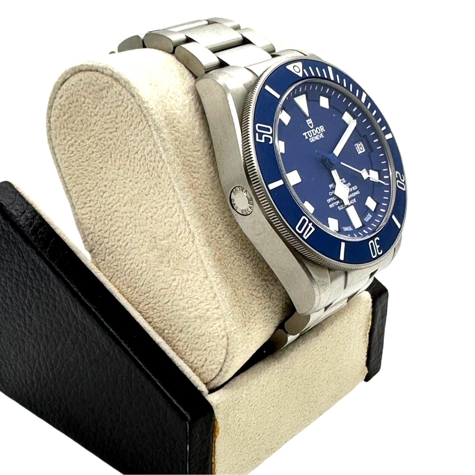 Tudor Pelagos Titan 25600TB Blaues Zifferblatt Box Papier 7