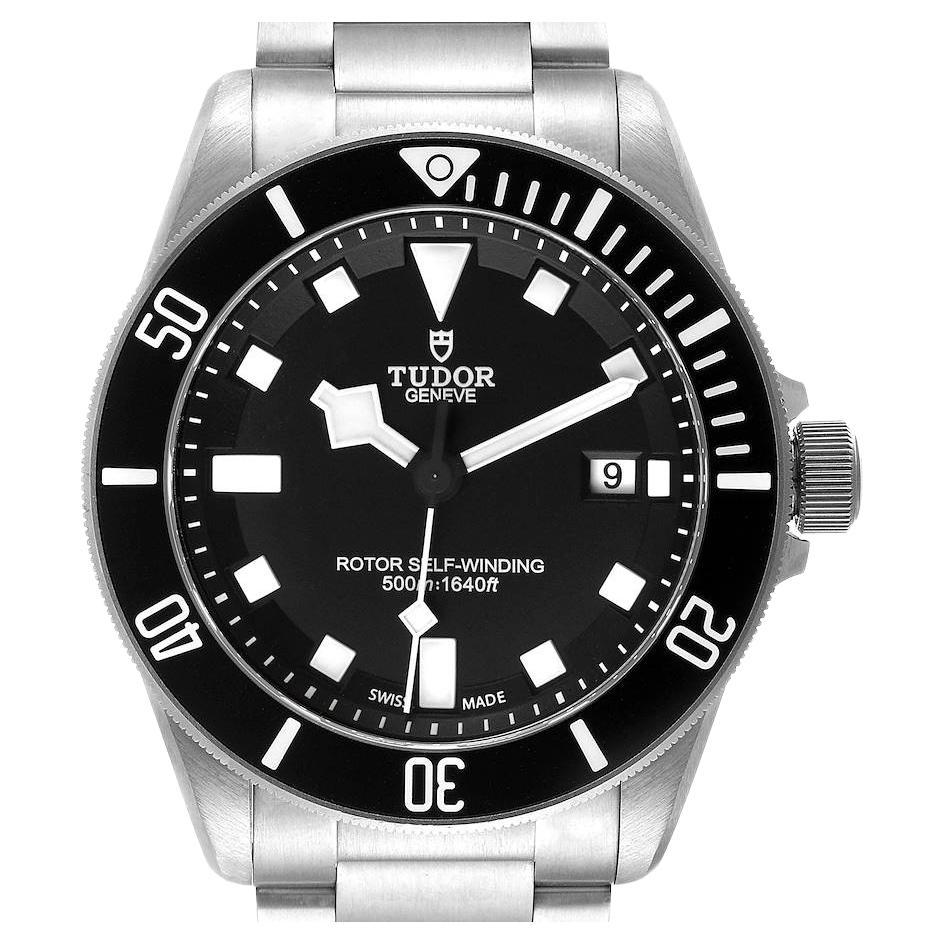 Tudor Pelagos Titanium Steel Black Dial Mens Watch 25500 For Sale