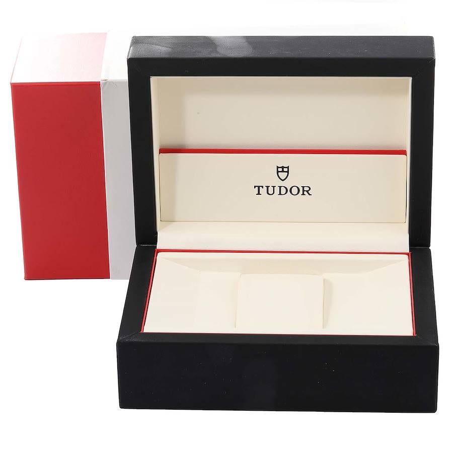 Tudor Prince Chronograph Silber Zifferblatt Stahl-Herrenuhr 79260 7