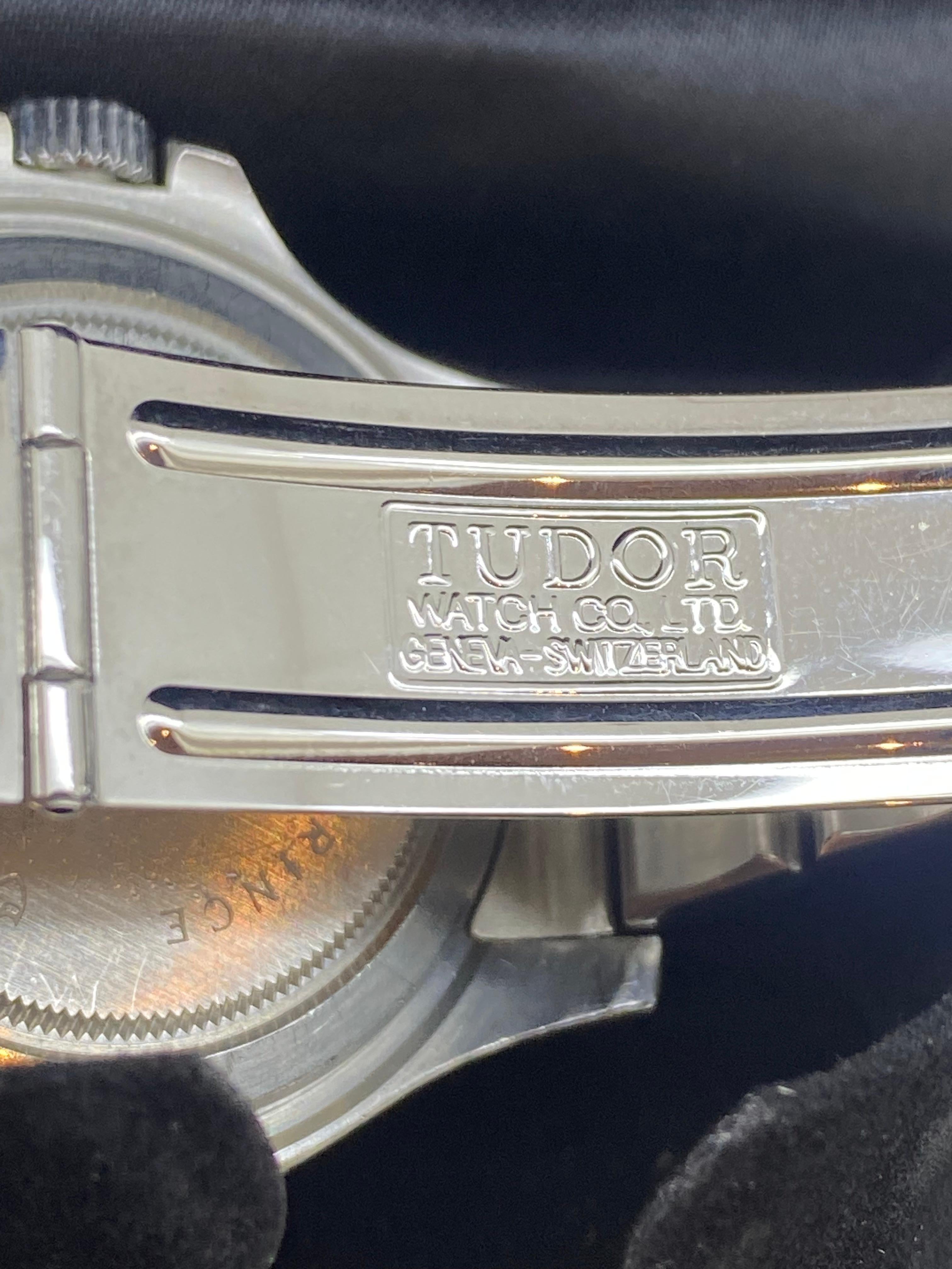Reloj Tudor Prince Date 200m 660ft Hydronaut ref 89190 Esfera Negra Acero Hombre en venta 6