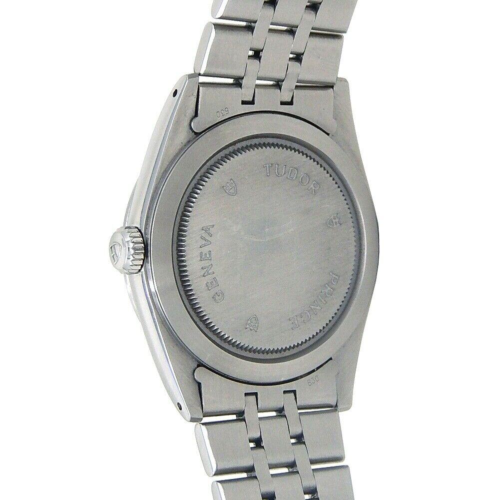 Tudor Prince Date Day Stainless Steel Automatic 76200 In Excellent Condition For Sale In New York, NY