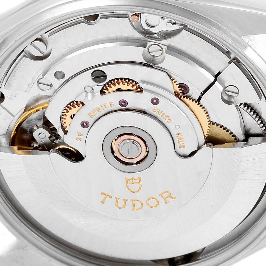 Tudor Prince Date Midsize Salmon Dial Steel Unisex Watch 72000 1
