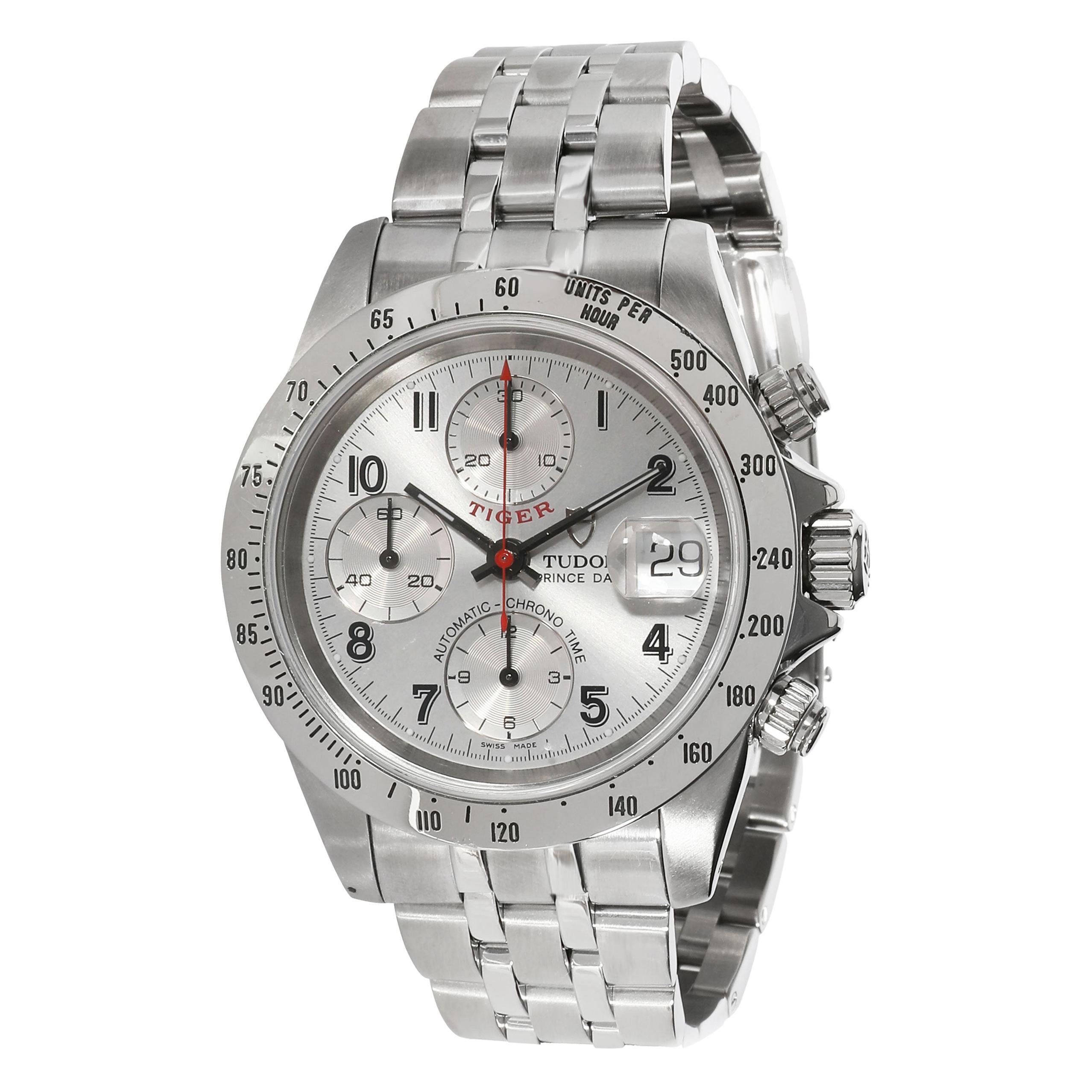Tudor Prince Date Tiger 79280 Men's Watch in Stainless Steel
