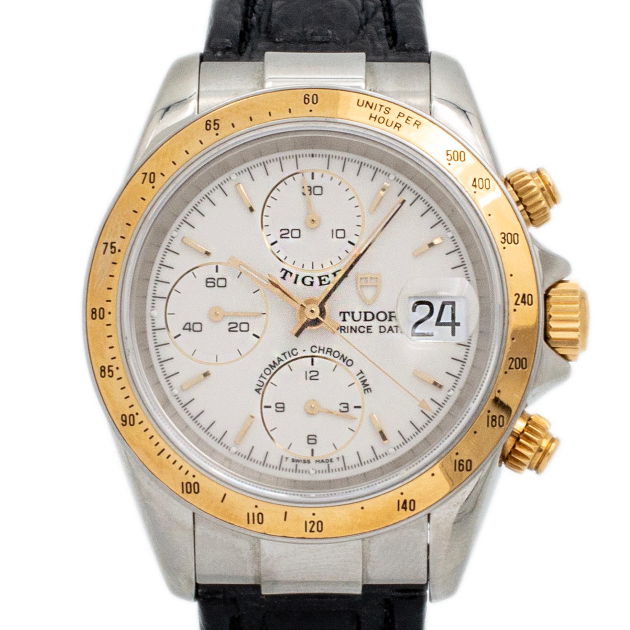 Brand: Tudor

Gender: Men's

Metal Type: Stainless Steel 18K Yellow Gold

Weight: 102.20 grams

Stainless steel and 18K yellow gold TUDOR Swiss made watch. The 