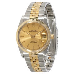 Tudor Prince Oysterdate 74033 Men's Watch in Stainless Steel/Yellow Gold