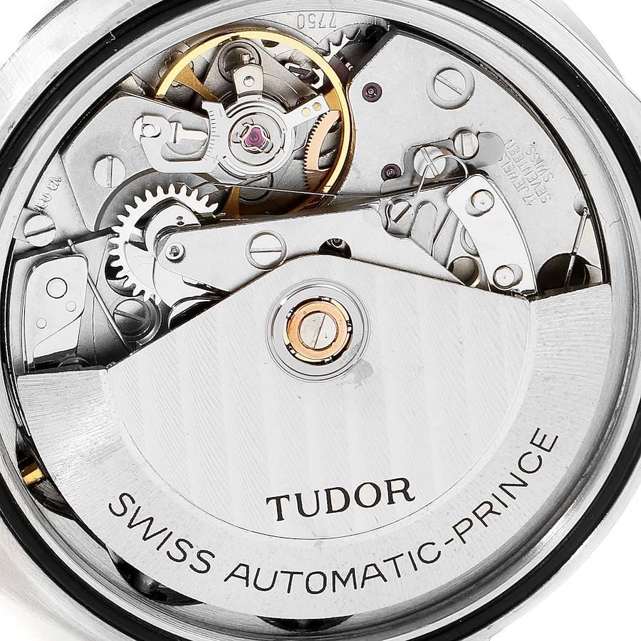 Tudor Prince Oysterdate Black Dial Chronograph Mens Watch 79180 For Sale 1