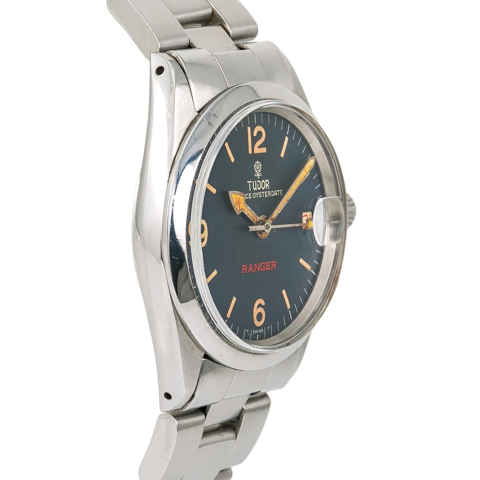 Tudor Ranger Reference #:9050. automatic-self-wind. Verified and Certified by WatchFacts. 1 year warranty offered by WatchFacts.