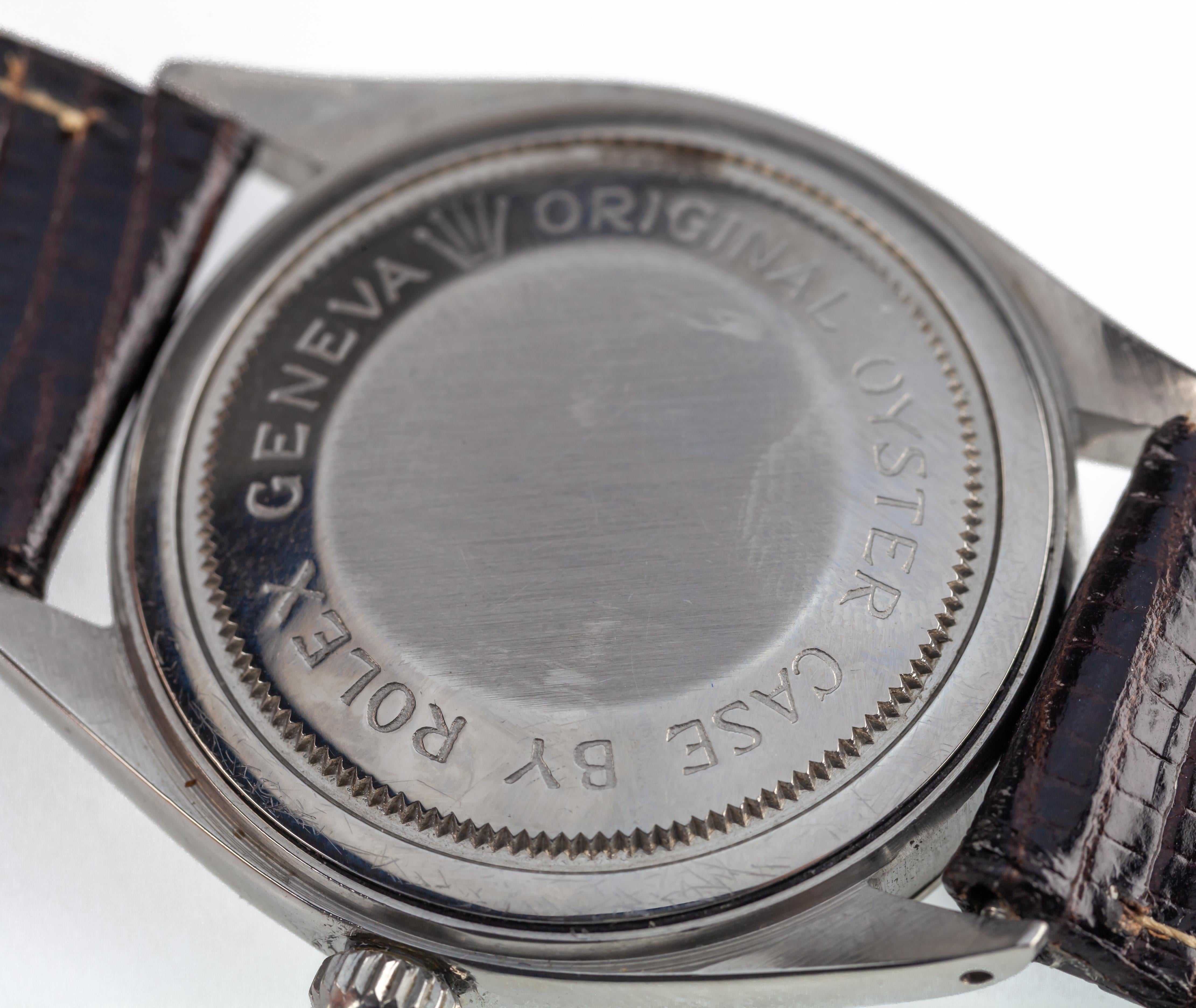 Montre homme Tudor Prince Oysterdate en acier inoxydable 7966 en vente 2