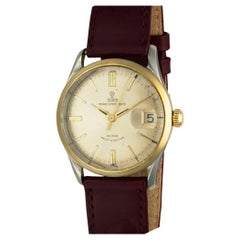 Orologio Tudor Prince, acciaio inossidabile, cassa con fibbia in due pezzi in oro giallo 18 carati
