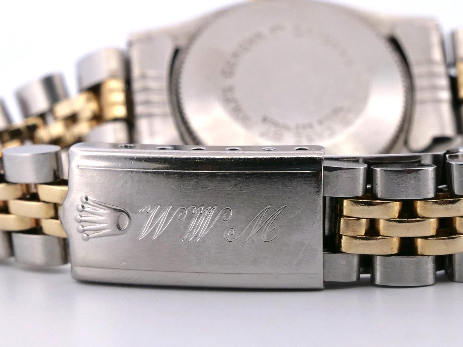 De las mujeres Reloj Tudor Princess Oysterdate 92413 26mm Auto Esfera Champán Bicolor en venta