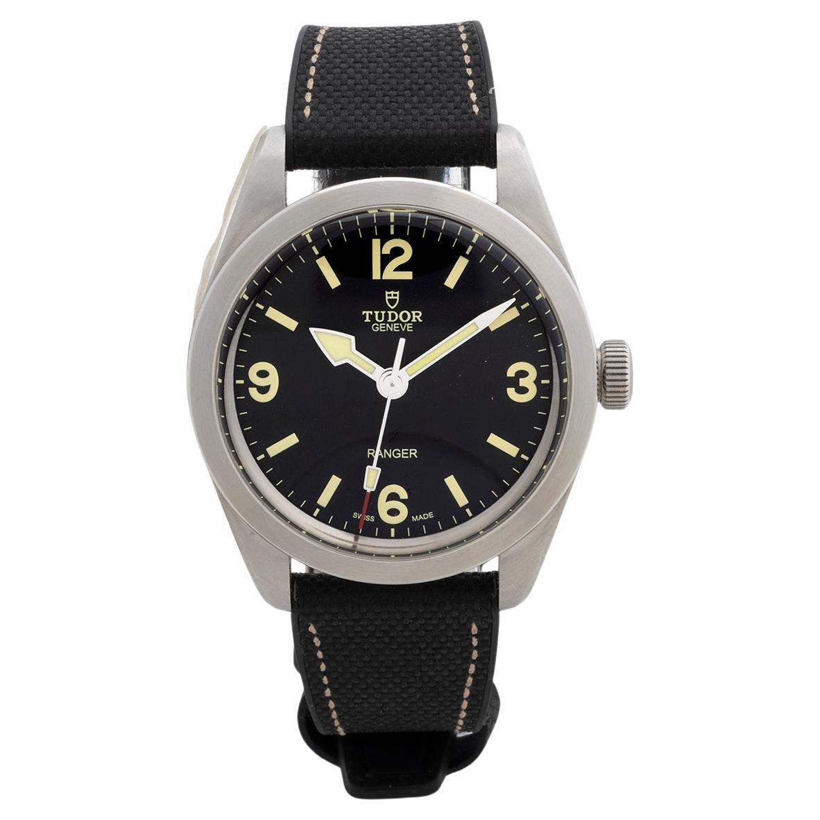 Tudor Ranger Wristwatch Ref 79950, 39mm Case, Near New Condition. For Sale