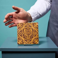 Tudor Revival Glazed Encaustic Tile by Godwin