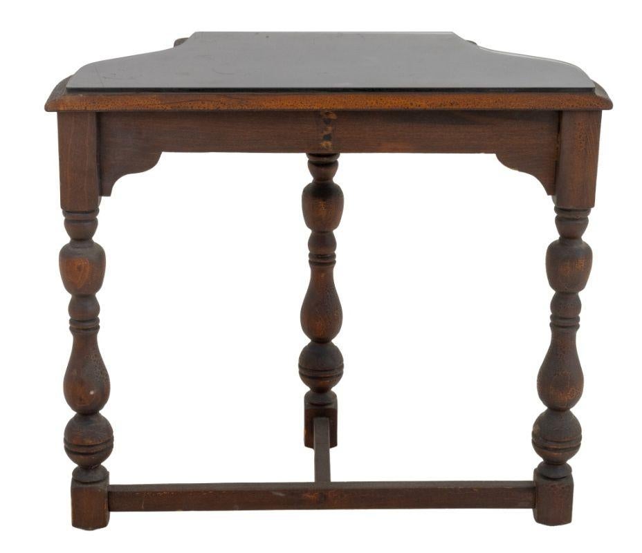 Tudor Revival Turned Wood Accent Table, ca. 1920 For Sale 2