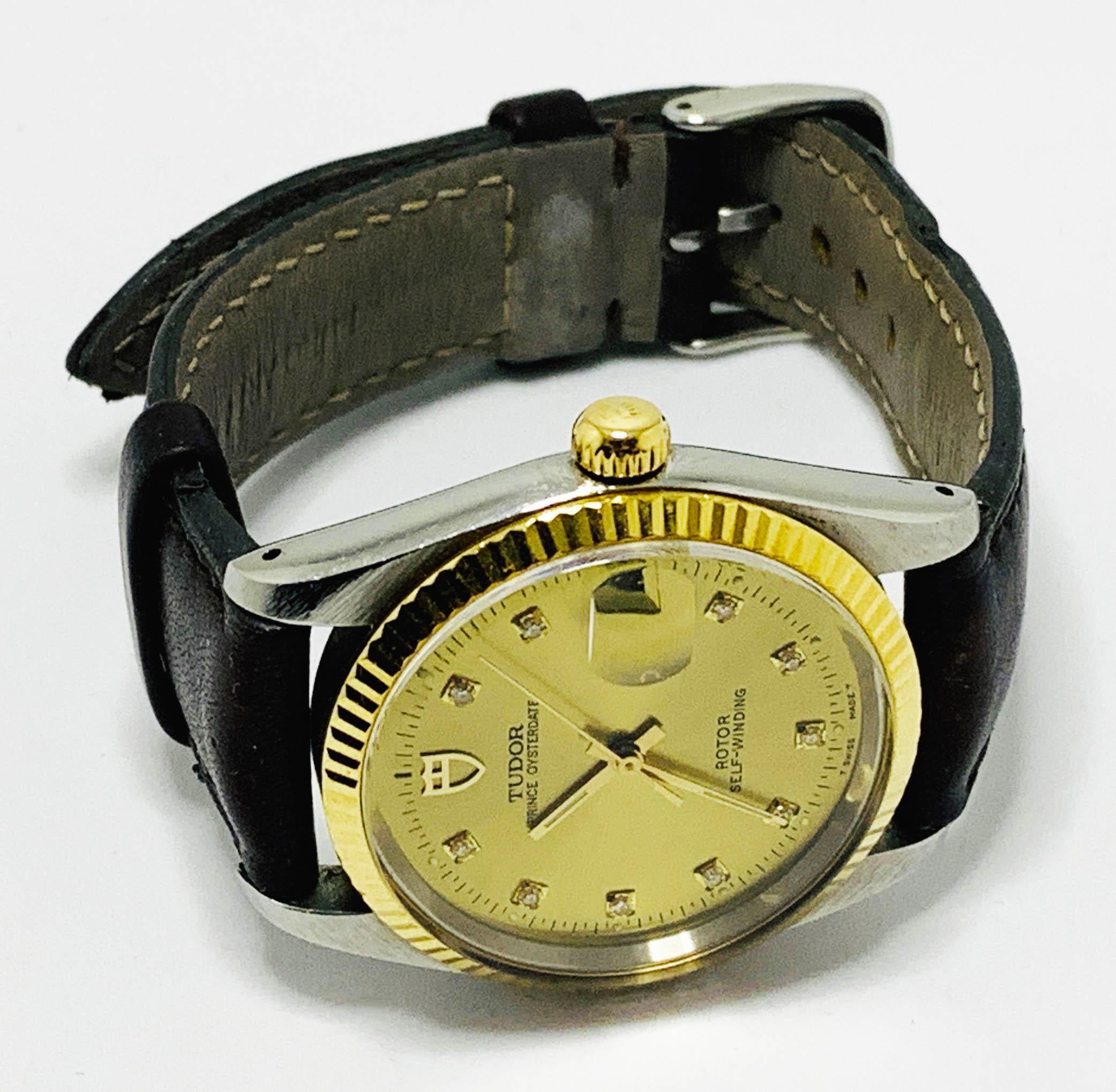 TUDOR / Rolex Prince Oysterdate, 1980 In Good Condition In Saint Ouen, FR