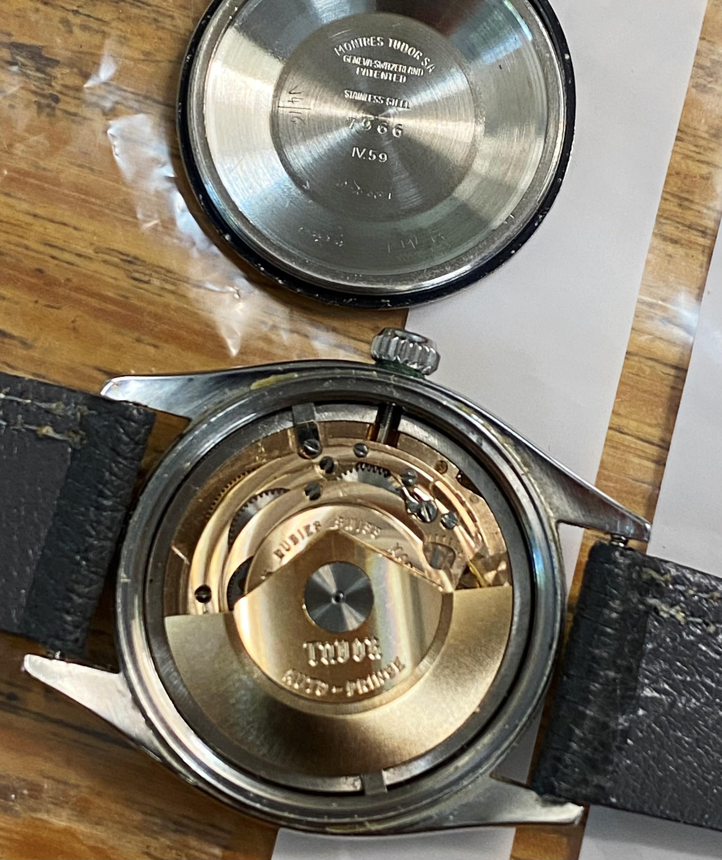 Orologio automatico da uomo Tudor Rolex ref 7968 Prince-OysterDate Rose Logo, c1959. in vendita 5