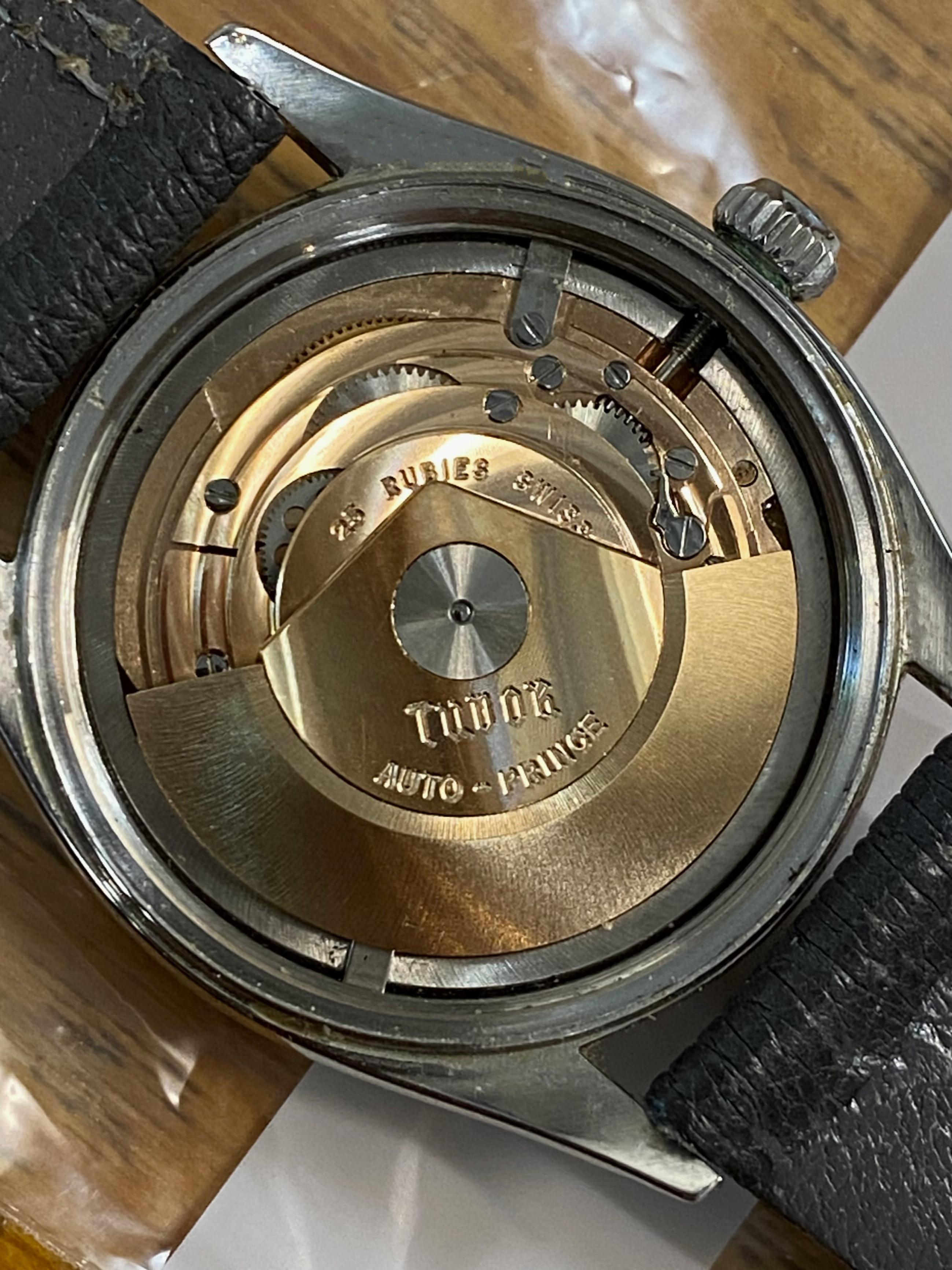 Orologio automatico da uomo Tudor Rolex ref 7968 Prince-OysterDate Rose Logo, c1959. in vendita 4