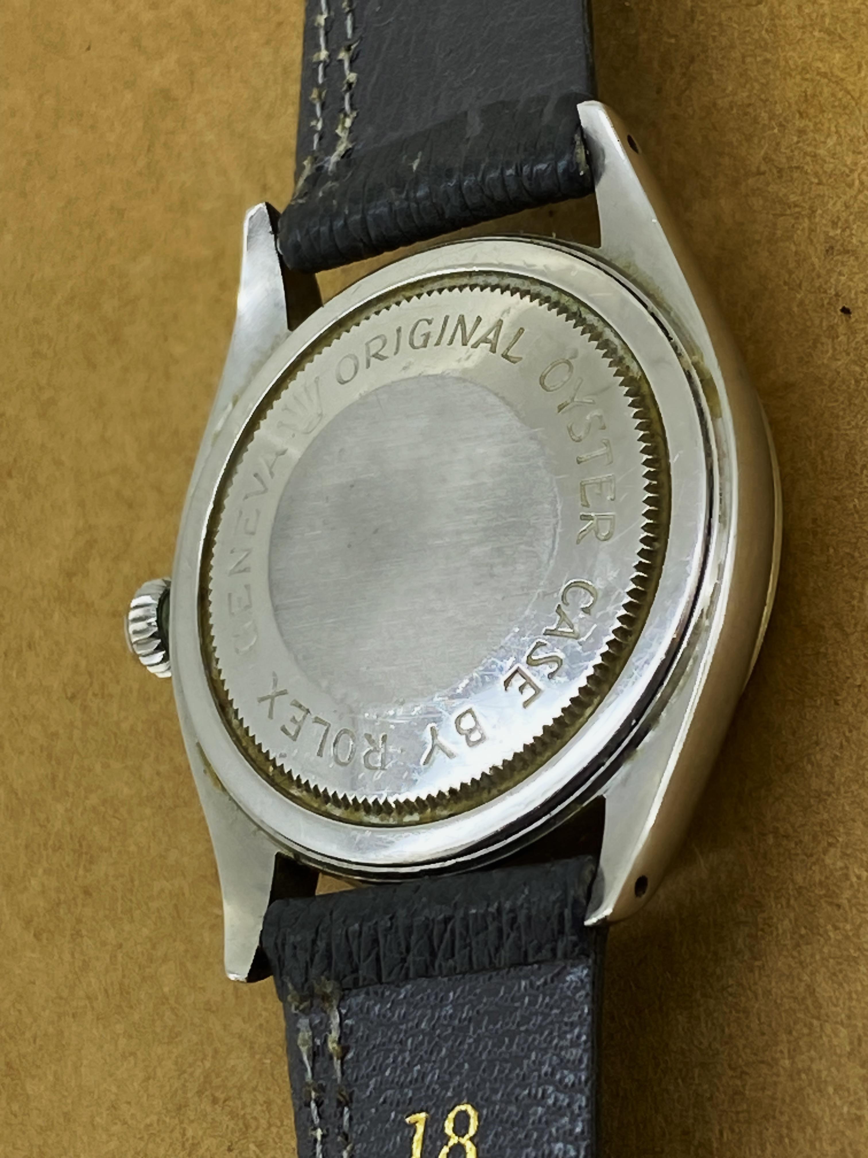 Uomo Orologio automatico da uomo Tudor Rolex ref 7968 Prince-OysterDate Rose Logo, c1959. in vendita