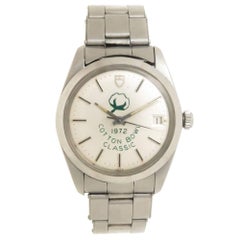 Tudor Rolex Stainless Steel Oyster Prince Cotton Bowl Wristwatch, 1972