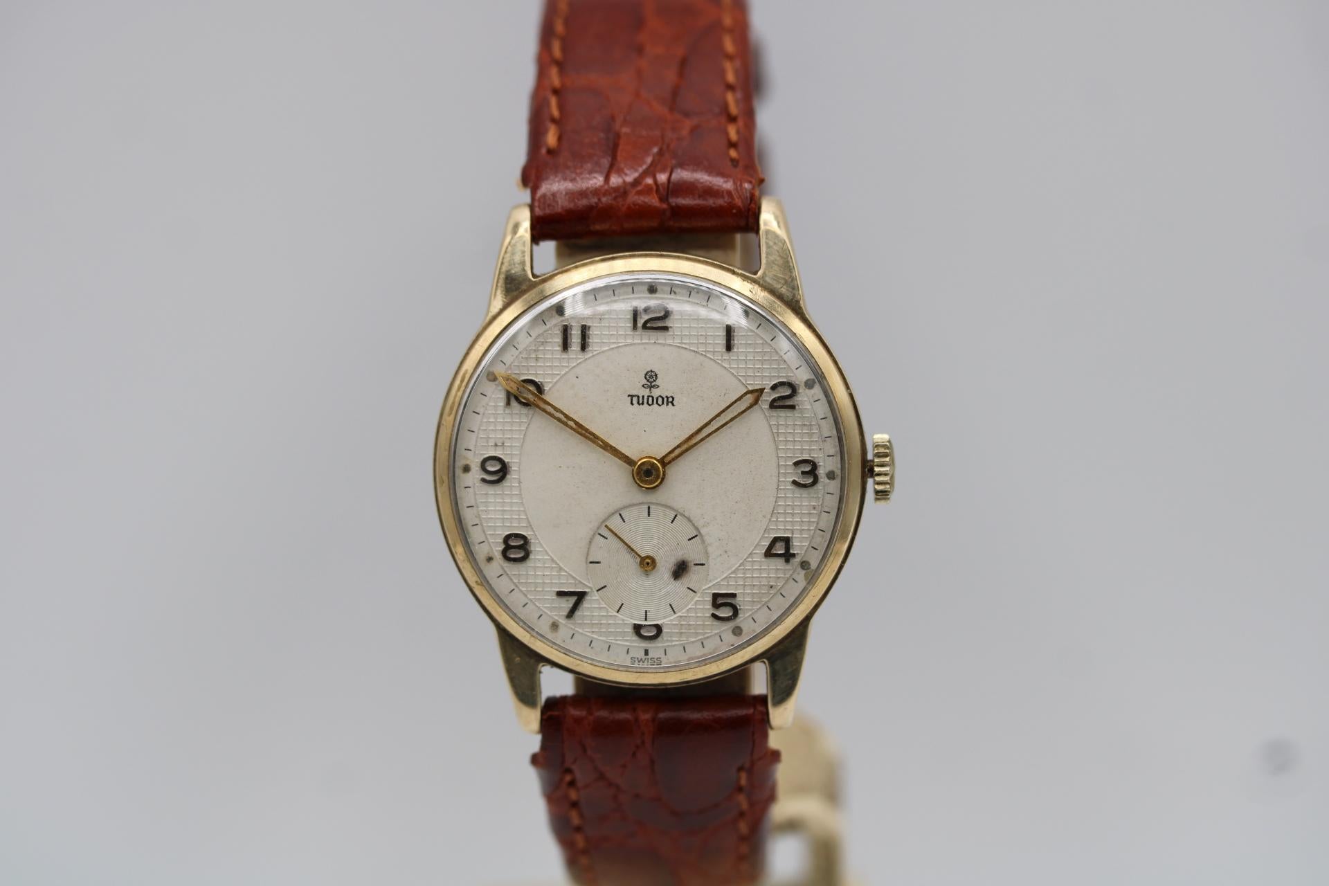 Tudor Royal 12856 9ct Gold Jahrgang im Angebot 9