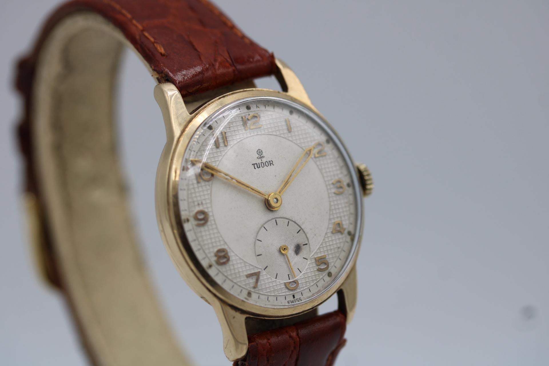 Tudor Royal 12856 9ct Gold Jahrgang im Zustand „Gut“ im Angebot in London, GB
