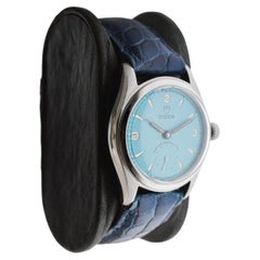 Tudor Stainless Steel From 1956 with Custom Finish on the Original Dial