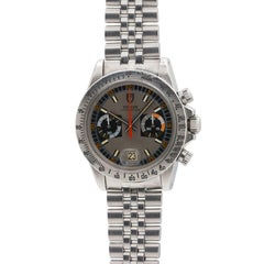 Tudor stainless steel “Monte Carlo” Chronograph Manual Wristwatch, circa 1972