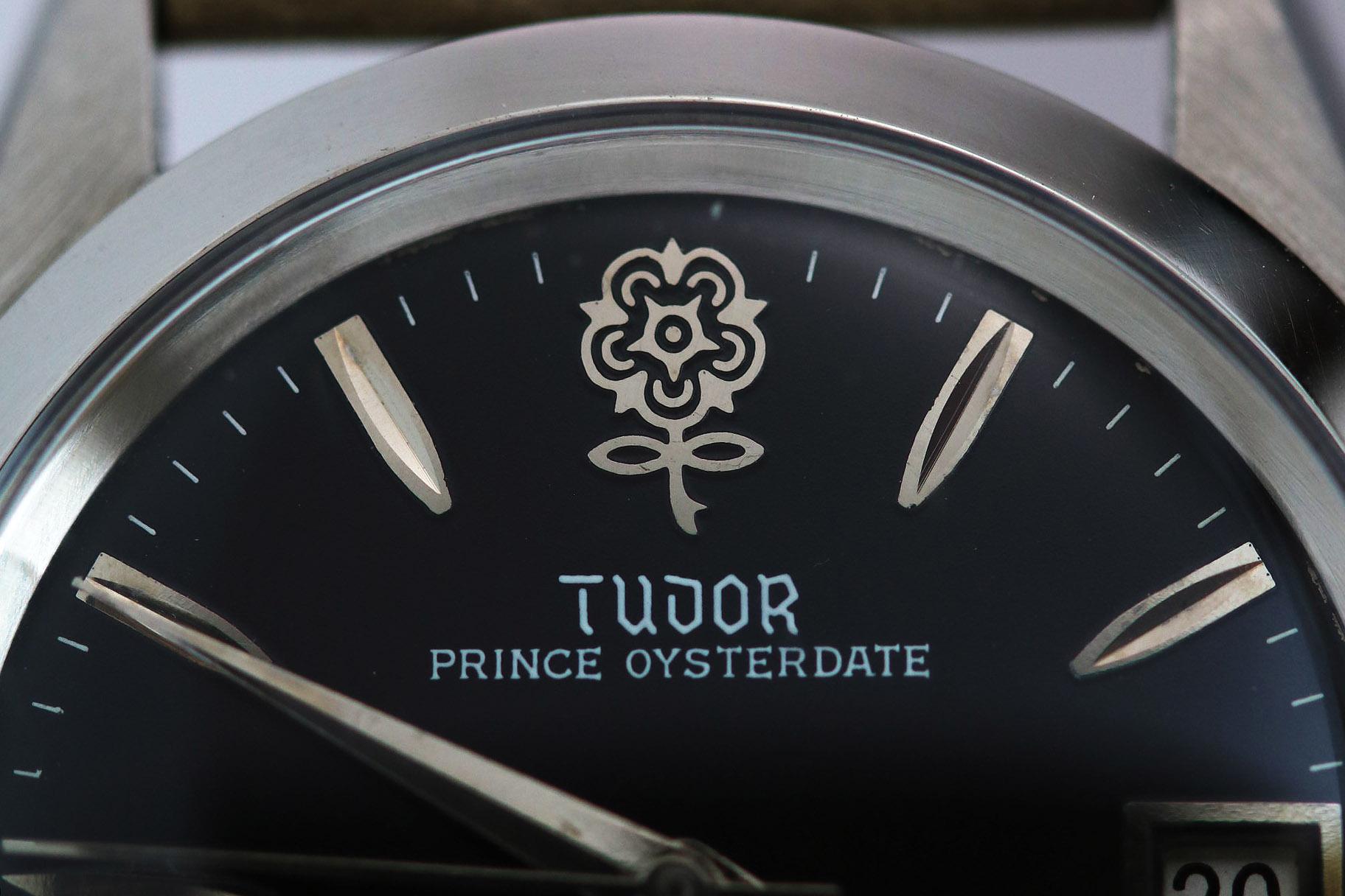 Tudor Stainless Steel  Prince OysterDate Ref 7964 Wristwatch circa 1972. Run with an automatic caliber 2834 movement. 33mm circa 1972
