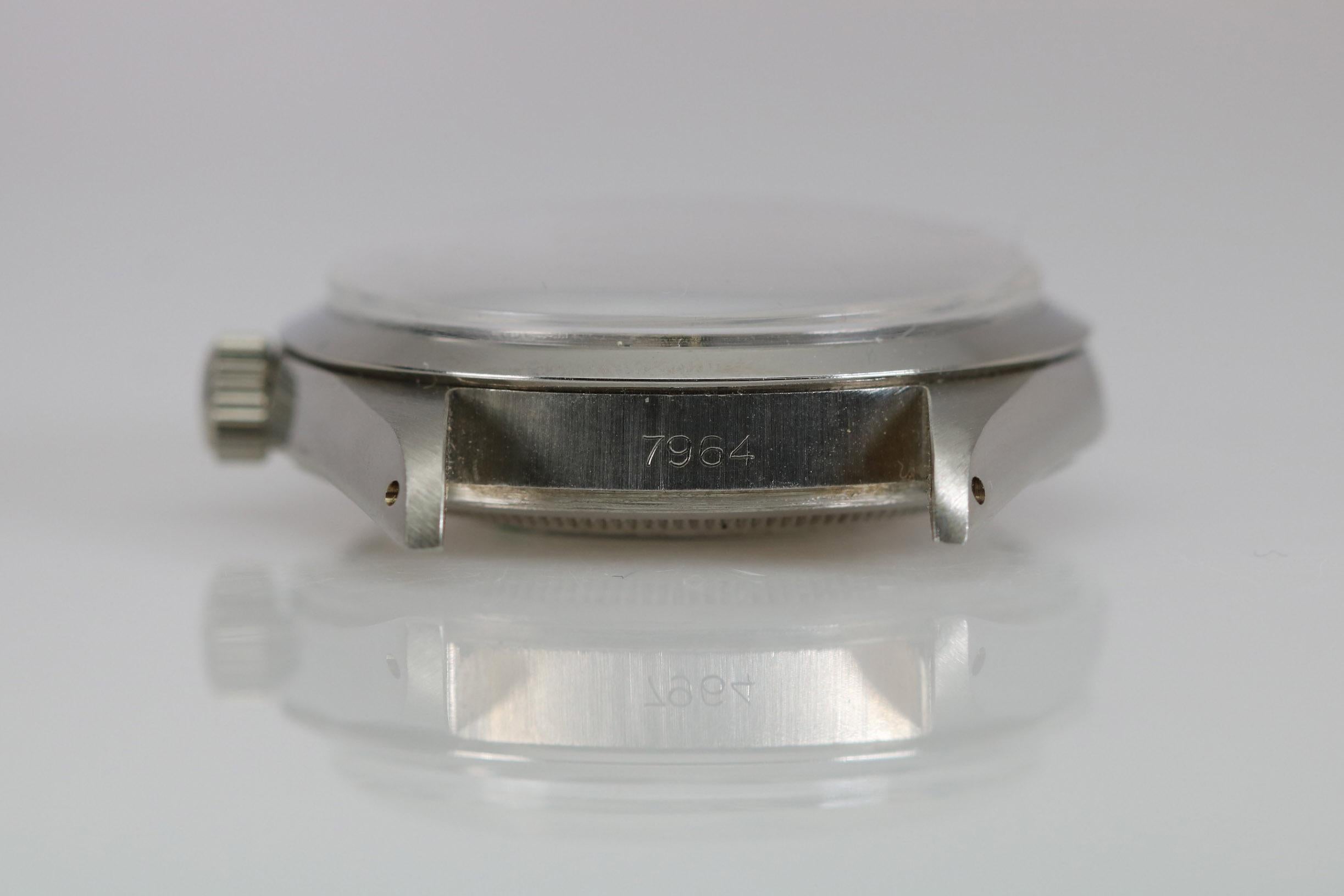 Men's Tudor Stainless Steel Prince Oyster Date Ref 7964 Wristwatch, circa 1972