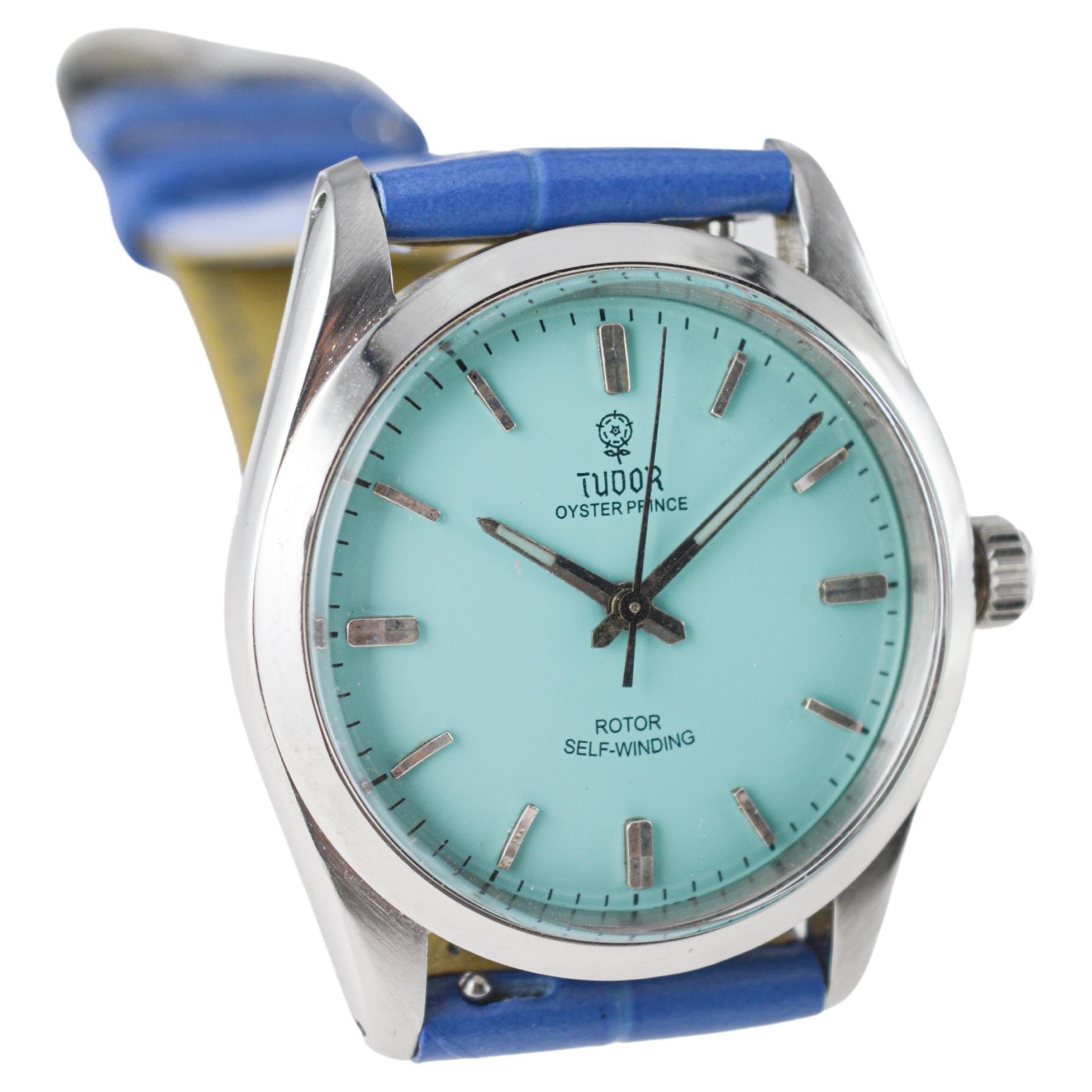 Tudor Stainless Steel with Custom Finish on the Original Dial Original Bracelet 2