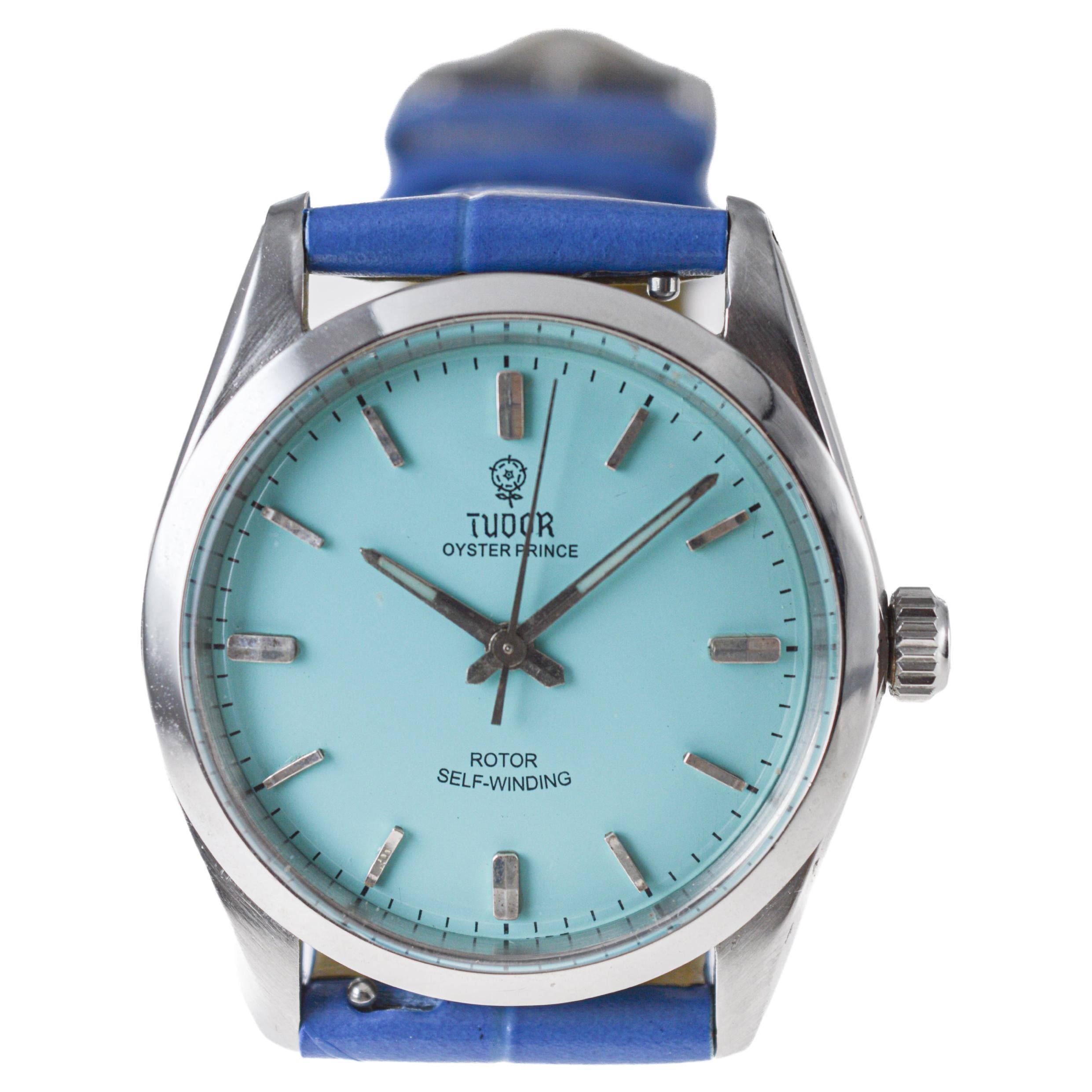 Tudor Stainless Steel with Custom Finish on the Original Dial Original Bracelet 3