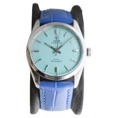 Tudor Stainless Steel with Custom Finish on the Original Dial Original Bracelet