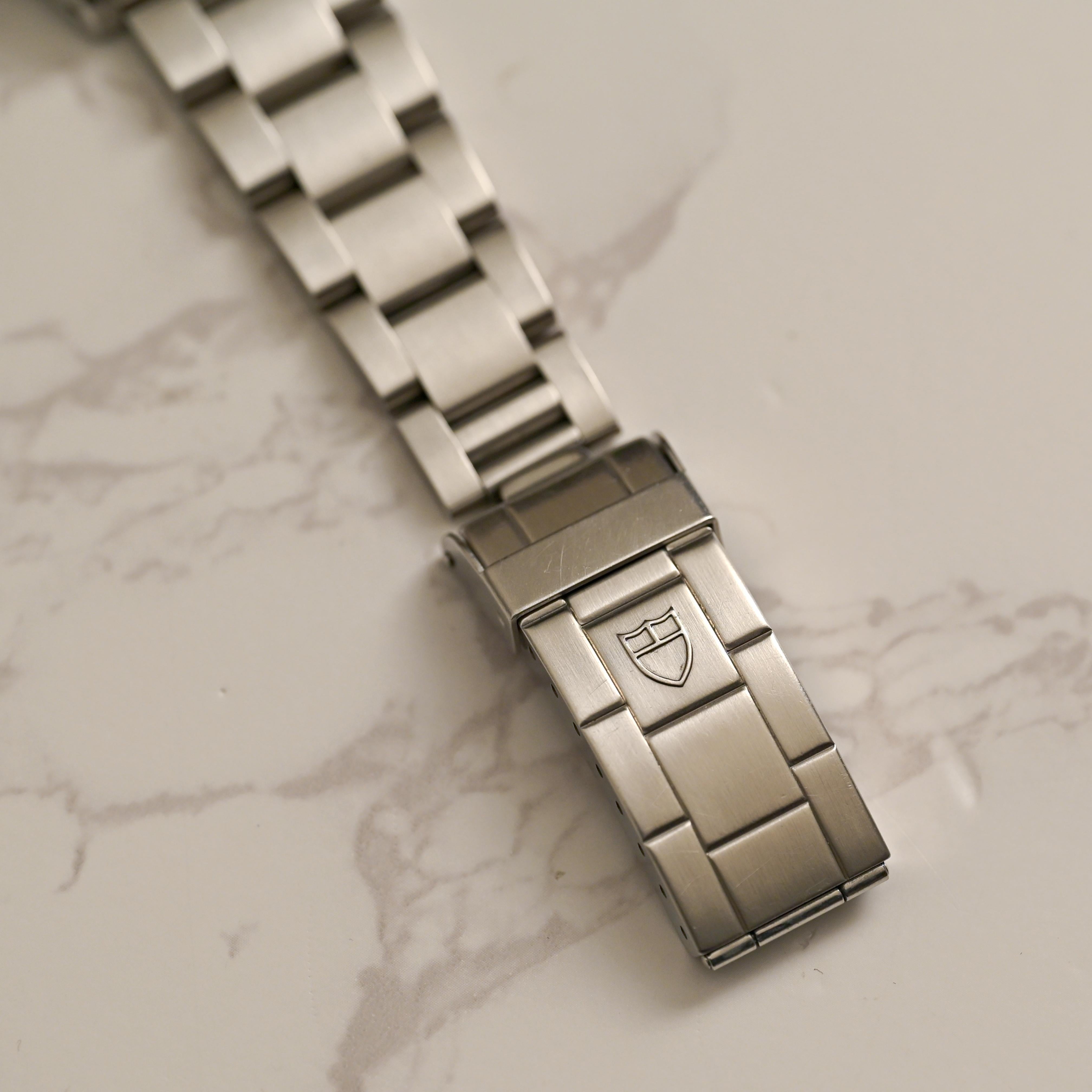 Tudor Steel Submariner No Date Matte Dial Pumpkin Lollipop 94010 For Sale 5