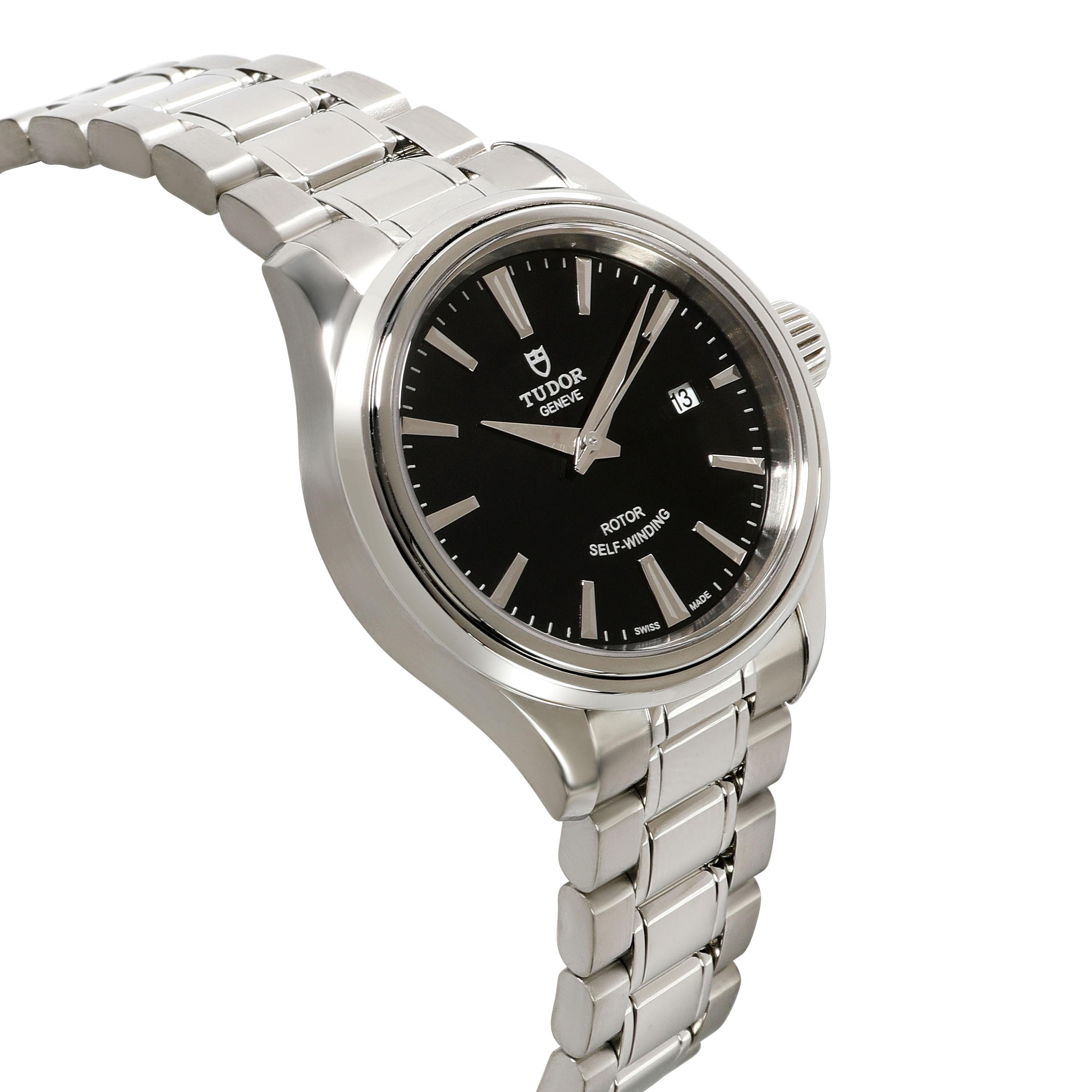 Tudor Style 12100 Women's Watch in Stainless Steel In Excellent Condition In New York, NY