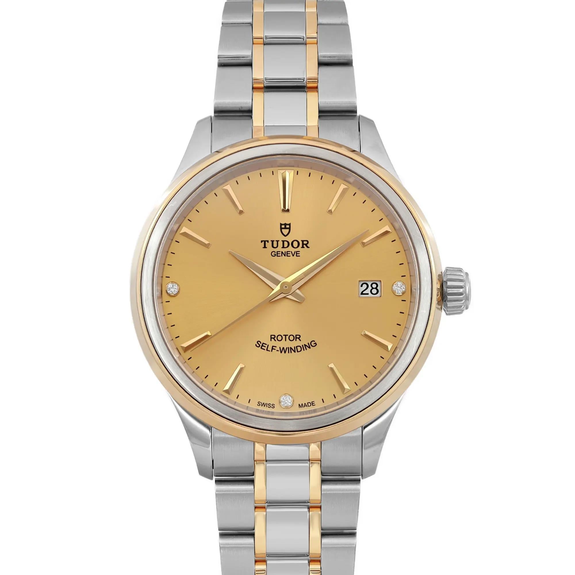 Unworn. Comes with the original box and papers. Open papers.

Brand Information:
Brand: TUDOR
Model: Tudor Style
Model Number: 12503-0004
Country/Region of Manufacture: Switzerland
Year Manufactured: 2020-Now
Watch Type & Style:
Type: