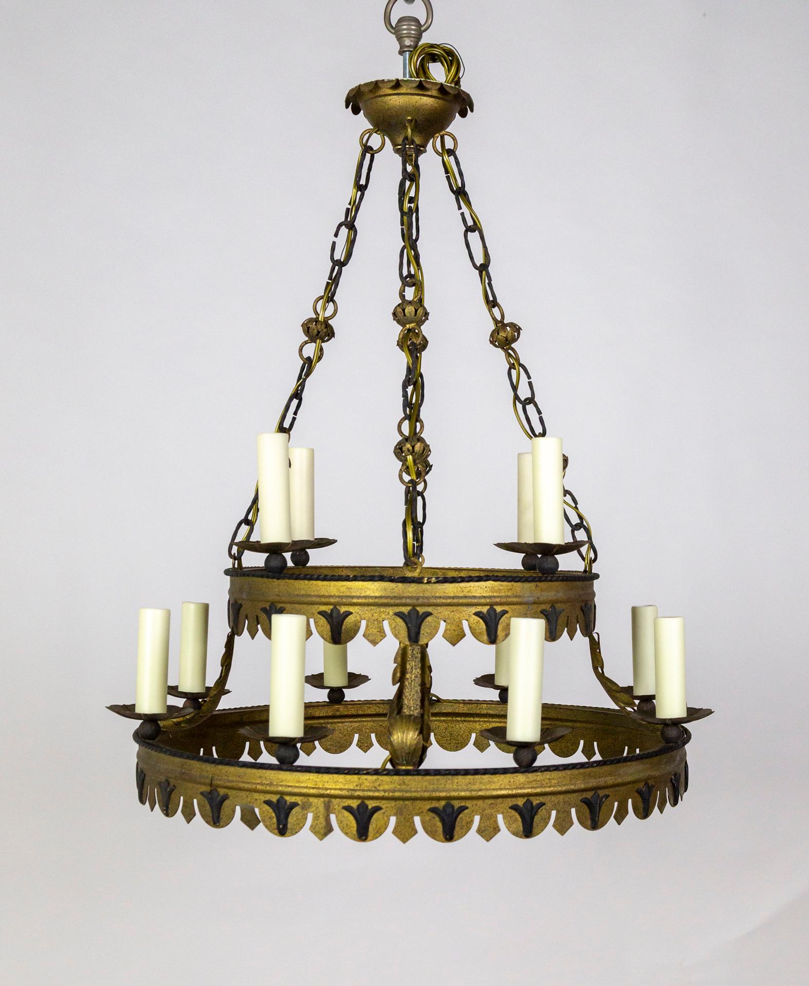 modern tudor style chandelier