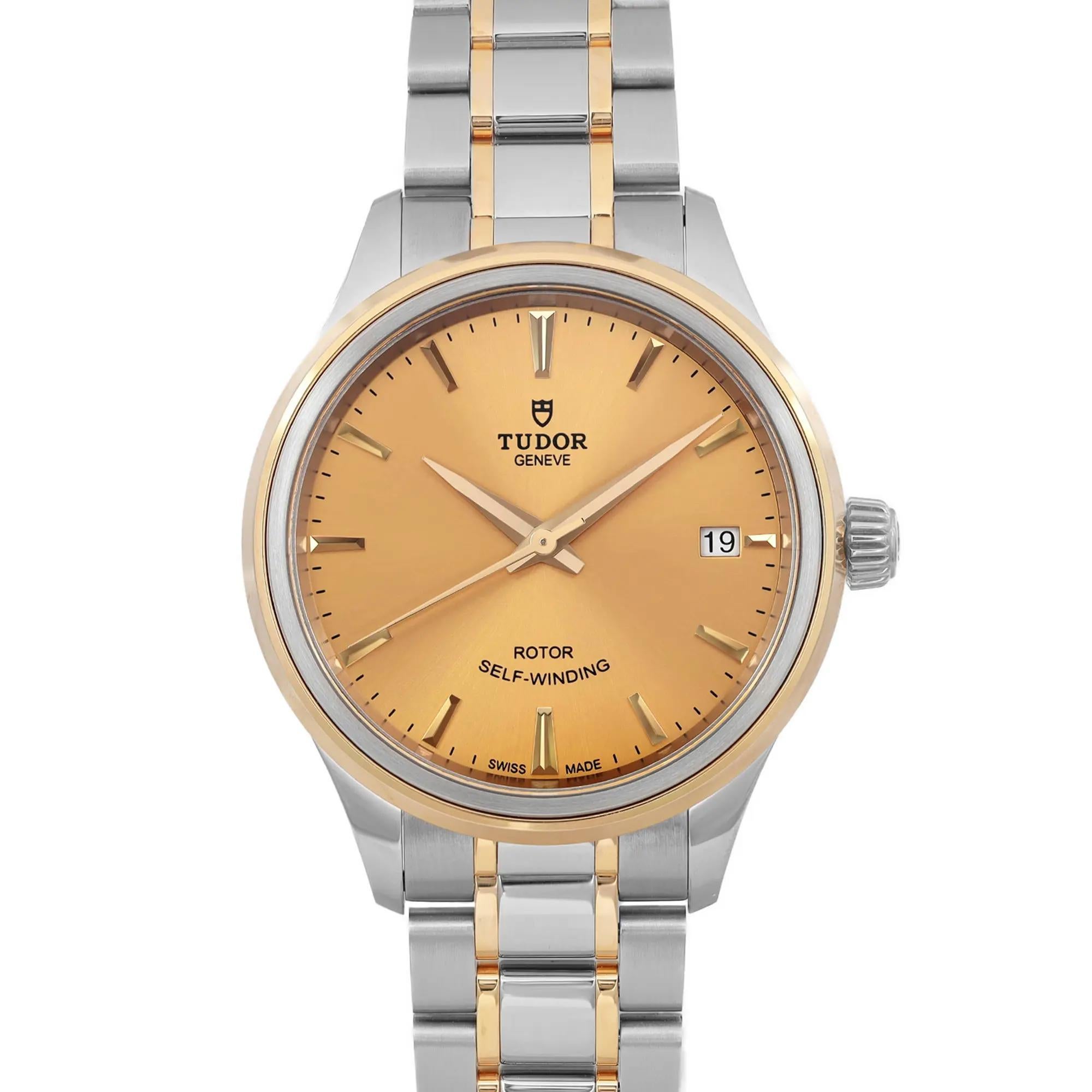Brand new watch. Comes with an original box and papers. Open-dated card.

Basic Details
Brand: TUDOR
Type: Wristwatch
Department: Women
Model: Tudor Style
Model Number: 12303-0001
Style: Casual
Year Manufactured: 2020-Now
Vintage: No
Country/Region