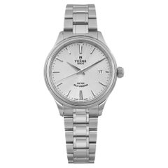 Tudor Style 38mm Stainless Steel Silver Dial Men Automatic Watch 12500-0001