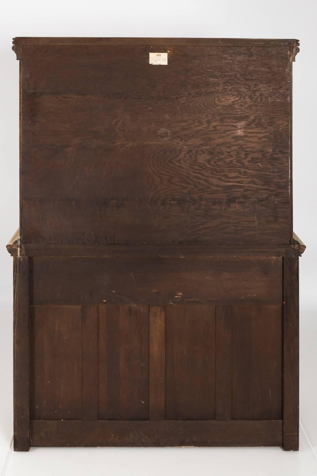 Tudor Style Carved Oak Cupboard, circa 1900 9