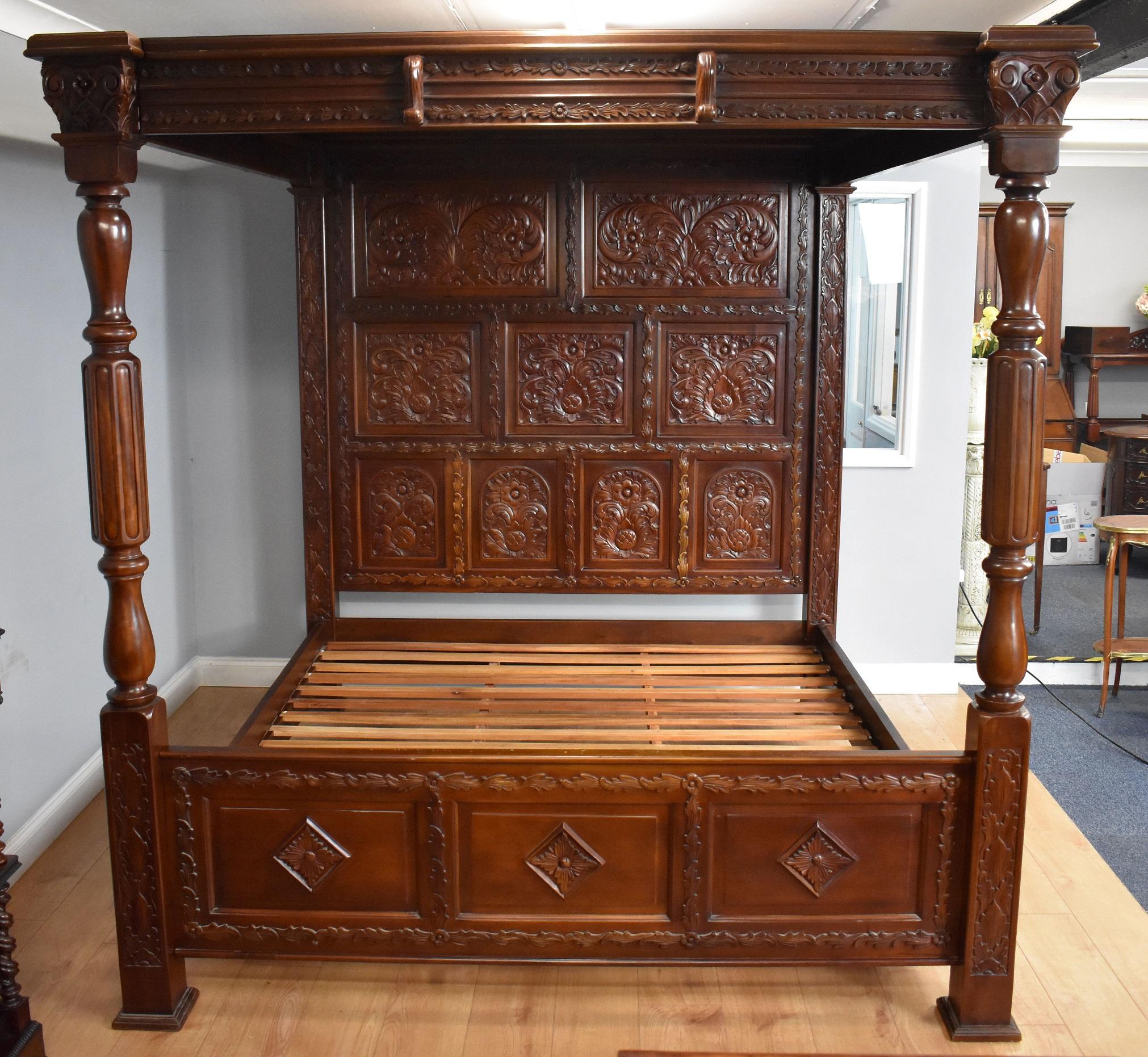 tudor four poster bed