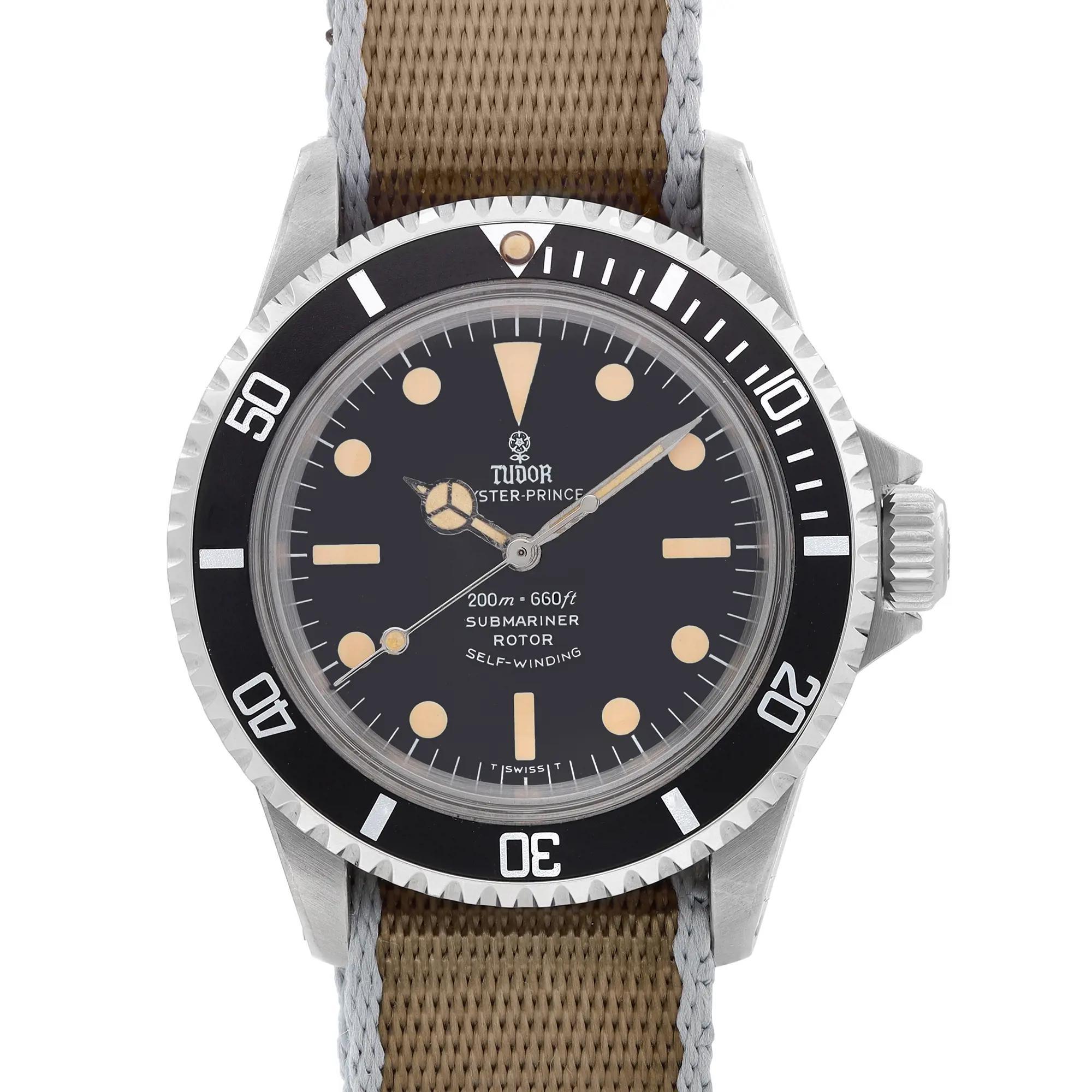 The dial is a Reprinted dial and has an aftermarket strap.

 Brand: TUDOR  Type: Wristwatch  Department: Men  Model Number: 701670  Country/Region of Manufacture: Switzerland  Style: Classic  Model: Tudor Submariner  Vintage: No  Movement: