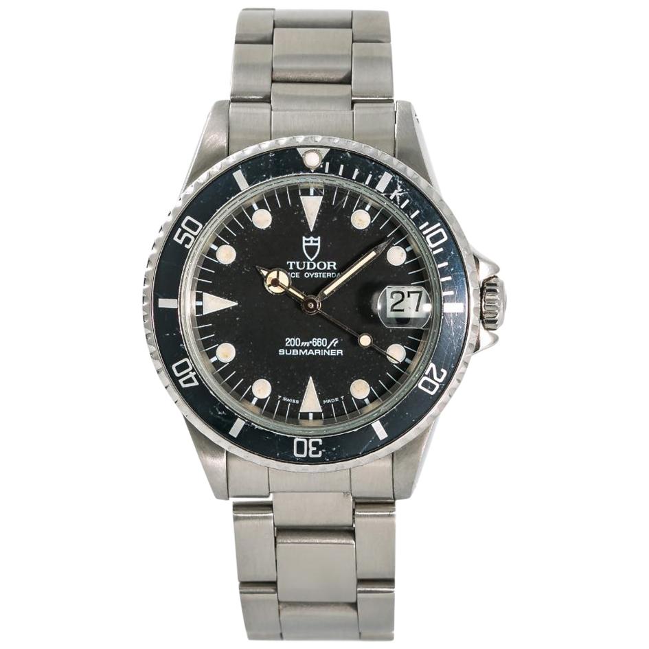Tudor Submariner 75090, Silver Dial, Certified and Warranty