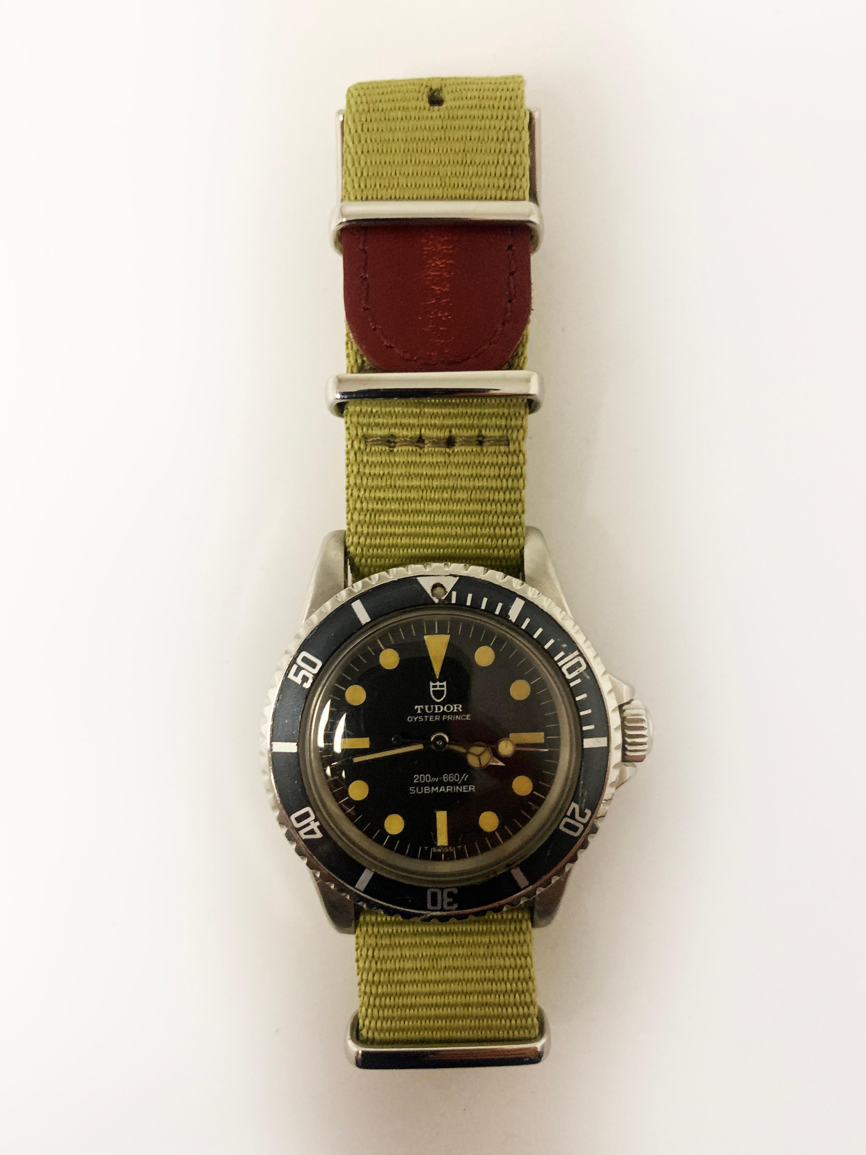 Men's Tudor Submariner, circa 1982 For Sale