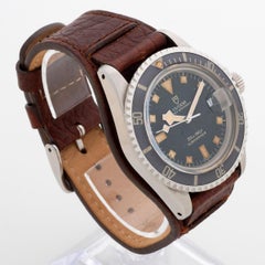 Tudor Submariner Date Ref 9411/0 aka 'Snowflake', patination, original dial 1973