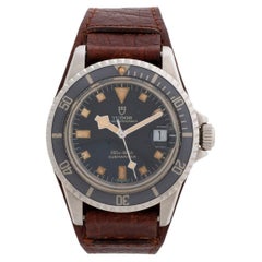 Tudor Submariner Date Ref 9411/0 aka 'Snowflake', patination, original dial 1973