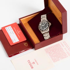 Tudor Submariner Date ref 94110 (aka the Snowflake). Rolex Crown/Bracelet, 1982